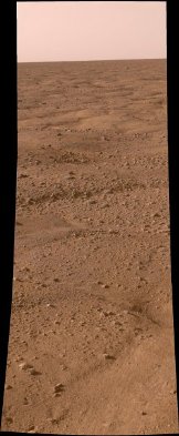 Mars landing site - view from Phoenix spacecraft