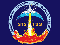 STS 133 Discovery Star Trek wakeup call 07 Mar 2011