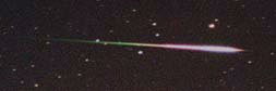 Leonid meteor