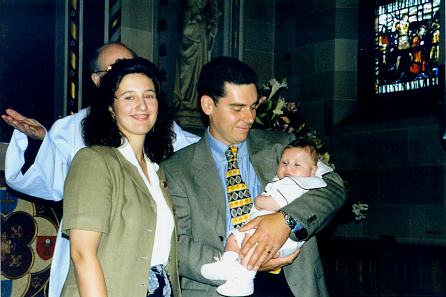 Oliver's Christening