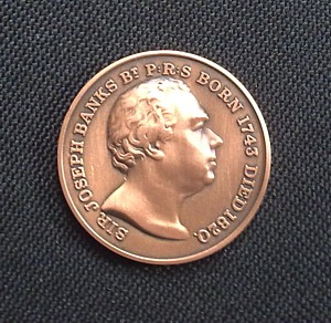 RHS Banksian Medal, click to see reverse